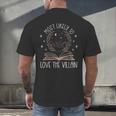 Book Club Shirts For Women Most Likely To Love Villain Men's Back Print T-Shirt Book Club Shirts For Women Most Likely To Love Villain Men's Back Print T-Shirt