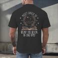 Book Club Shirts For Women Most Likely To Read One Day Men's Back Print T-Shirt Book Club Shirts For Women Most Likely To Read One Day Men's Back Print T-Shirt