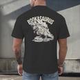 Book Dinosaur Bookworm T-Rex Dino Reading Books Book Men's Back Print T-Shirt Book Dinosaur Bookworm T-Rex Dino Reading Books Book Men's Back Print T-Shirt