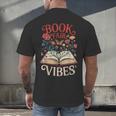Book Fair Vibes Men's Back Print T-Shirt