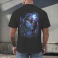 Book Fantasy Art Beautiful Elf Princess Fairy Men's Back Print T-Shirt