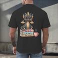 Book Lover Stay Weird Be Kind Read Books Baby Dragon Men's Back Print T-Shirt Book Lover Stay Weird Be Kind Read Books Baby Dragon Men's Back Print T-Shirt