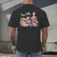 Book Lover For Women Readers Teacher Librarian Men's Back Print T-Shirt