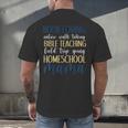 Book Loving Nature Walk Taking Bible Teaching Field Trip Men's Back Print T-Shirt Book Loving Nature Walk Taking Bible Teaching Field Trip Men's Back Print T-Shirt