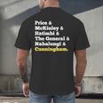 The Book Of Mormon Musical Characters Men's Back Print T-Shirt