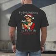 My Book Preference Has Me On The Naughty List Christmas Xmas Men's Back Print T-Shirt My Book Preference Has Me On The Naughty List Christmas Xmas Men's Back Print T-Shirt