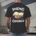 Book Reading Reading Can Seriously Damage Your Ignorance Men's Back Print T-Shirt Book Reading Reading Can Seriously Damage Your Ignorance Men's Back Print T-Shirt