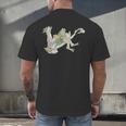 Book Shirt Frog Toad Vintage Book Frog Men's Back Print T-Shirt
