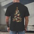All Booked For Christmas Book Men's Back Print T-Shirt All Booked For Christmas Book Men's Back Print T-Shirt