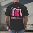 All Booked Read Book Reading Librarian Men Women Kids Men's Back Print T-Shirt