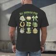 ALL Booked For St Patricks Day Bookish Leprechaun Bookworm Men's Back Print T-Shirt ALL Booked For St Patricks Day Bookish Leprechaun Bookworm Men's Back Print T-Shirt