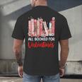 All Booked For Valentine Book Lovers Women Girl Teacher Men's Back Print T-Shirt All Booked For Valentine Book Lovers Women Girl Teacher Men's Back Print T-Shirt