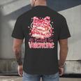 All Booked For Valentine Cute Pink Book Lover Aesthetic Men's Back Print T-Shirt All Booked For Valentine Cute Pink Book Lover Aesthetic Men's Back Print T-Shirt