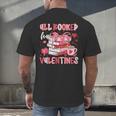 All Booked For Valentines Book Coffee Teacher Women Men's Back Print T-Shirt All Booked For Valentines Book Coffee Teacher Women Men's Back Print T-Shirt