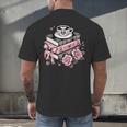 All Booked For Valentine's Coquette Bow Books Teacher Girly Men's Back Print T-Shirt All Booked For Valentine's Coquette Bow Books Teacher Girly Men's Back Print T-Shirt
