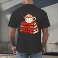 All Booked For Valentine’s Day Reading Teacher Men's Back Print T-Shirt All Booked For Valentine’s Day Reading Teacher Men's Back Print T-Shirt