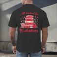 All Booked For Valentines Librarian Book Lover Teacher Men's Back Print T-Shirt
