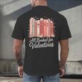 All Booked For Valentines Romantic Books Men's Back Print T-Shirt