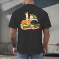 Bookish Cat Lover Cute Reading Squad Books & Kittens Love Men's Back Print T-Shirt Bookish Cat Lover Cute Reading Squad Books & Kittens Love Men's Back Print T-Shirt