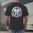 Bookish Penguin Heart A Readers Love Penguins Men's Back Print T-Shirt Bookish Penguin Heart A Readers Love Penguins Men's Back Print T-Shirt