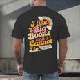 Books Reading Lover Bookworm Nerd Librarian Book Reader Men's Back Print T-Shirt