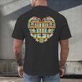 Bookshelf Heart Men's Back Print T-Shirt Bookshelf Heart Men's Back Print T-Shirt
