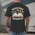 Bookstore Wanderers Retro Women Book Lovers Men's Back Print T-Shirt
