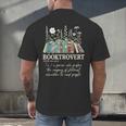 Booktrovert Definition Floral Books Reading Teacher Library Men's Back Print T-Shirt Booktrovert Definition Floral Books Reading Teacher Library Men's Back Print T-Shirt