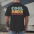 Bookworm Cool Kids Read Books Book Lover Reading Men's Back Print T-Shirt Bookworm Cool Kids Read Books Book Lover Reading Men's Back Print T-Shirt