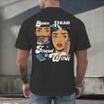 Born-To Read Forced To Work Reading Book Lover Men's Back Print T-Shirt