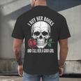 I Buy Her Books And Call Her A Good Girl Book Lover Men's Back Print T-Shirt I Buy Her Books And Call Her A Good Girl Book Lover Men's Back Print T-Shirt