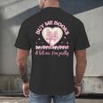 Buy Me Books And Tell Me I'm Pretty Coquette Book Lover Men's Back Print T-Shirt