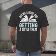 Buying A Book And Getting A Little Treat Men's Back Print T-Shirt Buying A Book And Getting A Little Treat Men's Back Print T-Shirt