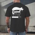 Cat Book Books And Cats Cat Lover Cat Mom Book Lovers Men's Back Print T-Shirt Cat Book Books And Cats Cat Lover Cat Mom Book Lovers Men's Back Print T-Shirt