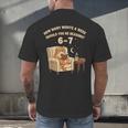 Cat Reading 6-7 Meme English Teacher Book Lover Humor Men's Back Print T-Shirt