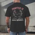 Chapter 12 Birthday Reading Book Lovers 12 Year Old Men's Back Print T-Shirt Chapter 12 Birthday Reading Book Lovers 12 Year Old Men's Back Print T-Shirt