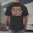 CHASING THAT SCHOLASTIC BOOK FAIR HIGH Men's Back Print T-Shirt CHASING THAT SCHOLASTIC BOOK FAIR HIGH Men's Back Print T-Shirt