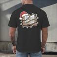 Christmas Book Festive Holiday Xmas Men's Back Print T-Shirt