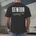 Class Of 2026 Senior Reading Themed Book Heartbeat Men's Back Print T-Shirt