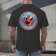Clifford The Big Red Dog Round Distressed Logo Kids Books Men's Back Print T-Shirt Clifford The Big Red Dog Round Distressed Logo Kids Books Men's Back Print T-Shirt