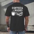 Coffee & Books Men's Back Print T-Shirt Coffee & Books Men's Back Print T-Shirt