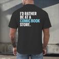 Comic Books Art For Men Women Comics Lover Comics Collector Men's Back Print T-Shirt