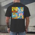 Comic Reader Comic Book Merch Vintage Reading Comic Books Men's Back Print T-Shirt