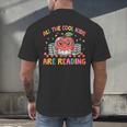 All The-Cool Kids Are Reading Book Lover Librarian Bookworm Men's Back Print T-Shirt All The-Cool Kids Are Reading Book Lover Librarian Bookworm Men's Back Print T-Shirt