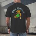 Corduroy Where's My Button Teddy Bear Retro Children's Book Men's Back Print T-Shirt Corduroy Where's My Button Teddy Bear Retro Children's Book Men's Back Print T-Shirt