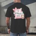 Cute Bookish Kindle Girlie Nerdy Read Book Lover Girl Women Men's Back Print T-Shirt