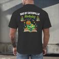 Dad Of Caterpillar Birthday Reading Books Lovers Men's Back Print T-Shirt Dad Of Caterpillar Birthday Reading Books Lovers Men's Back Print T-Shirt
