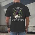 Dark Romance Book Lover Spicy Books Bookish Merch Morally Men's Back Print T-Shirt Dark Romance Book Lover Spicy Books Bookish Merch Morally Men's Back Print T-Shirt