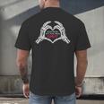 Dead Inside But I Still Read Romance Smut Book Lovers Men's Back Print T-Shirt Dead Inside But I Still Read Romance Smut Book Lovers Men's Back Print T-Shirt