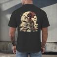 Dragon Reading a Book Dragons And Books Lover Bookworm Men's Back Print T-Shirt Dragon Reading a Book Dragons And Books Lover Bookworm Men's Back Print T-Shirt